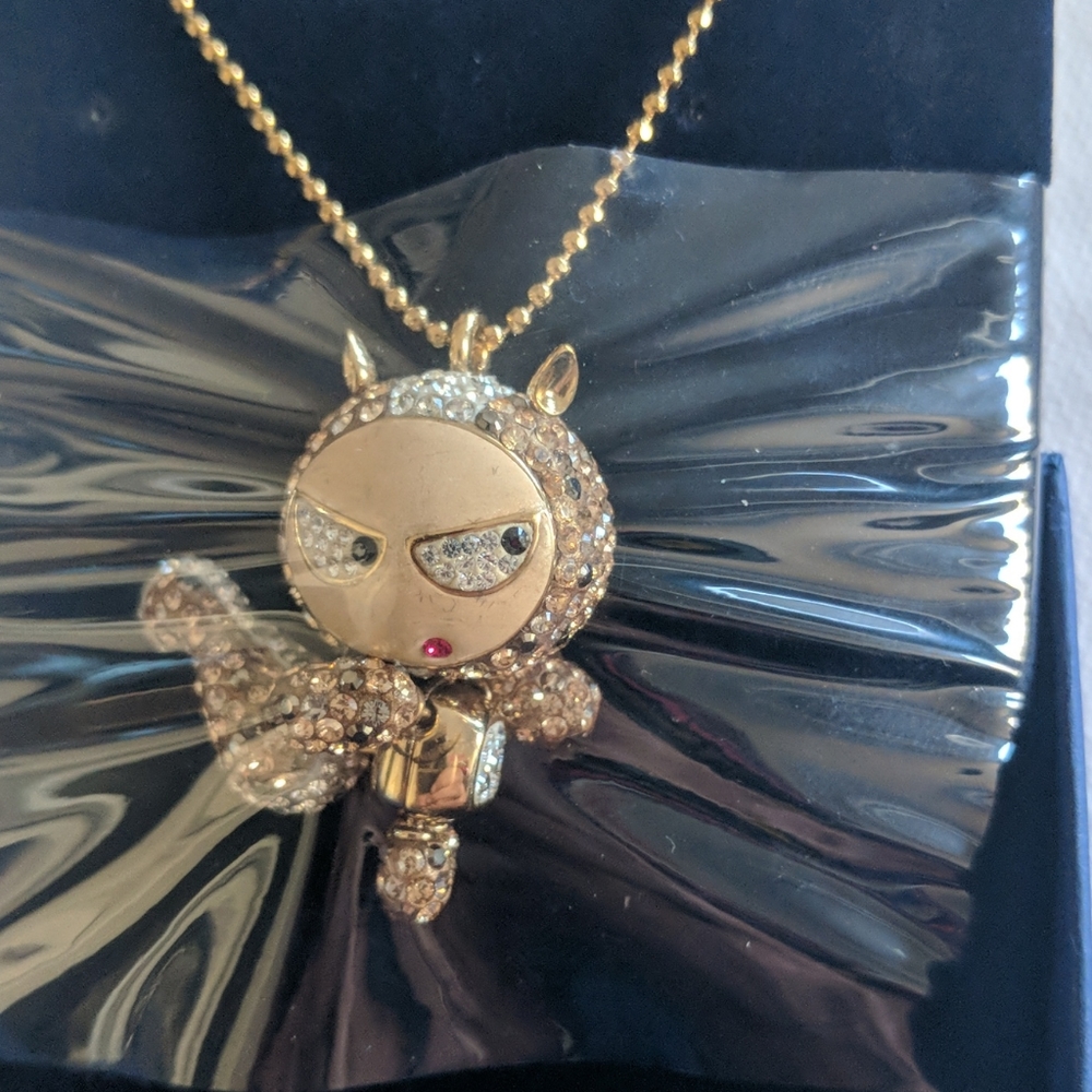 Swarovski Elvis Squirrel Pendent